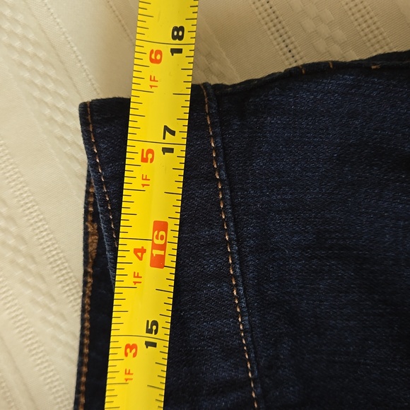 Chaps dark blue Denim Jeans 14 EUC - Picture 5 of 9